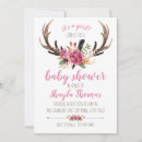 Search for antler invitations Shower