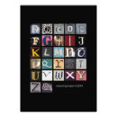 Search for alphabet letter posters Type