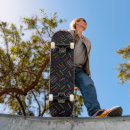 Search for purple and black skateboards Girl
