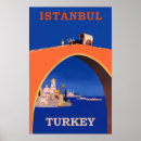 Search for istanbul vintage travel posters Turkey