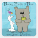 Search for bunny pattern stickers Blue