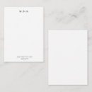 Search for classy note cards Monogrammed