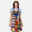 Search for international aprons Global