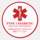 Search for juvenile stickers Diabetes