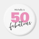 Search for 50th birthday magnets Modern