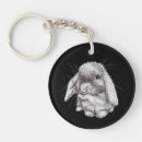 Search for easter for men key rings Bunny