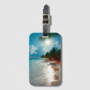 Search for tropical luggage tags Waves