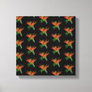 Search for bird of paradise canvas prints Orange