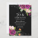Search for suprise party invitations 70th