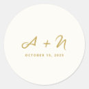 Search for whimsical wedding stickers Modern minimalist