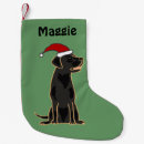 Search for black labrador christmas stockings Retrievers
