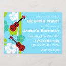 Search for ukulele invitations Tropical