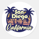 Search for retro california stickers Sunset