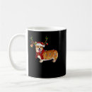 Search for corgi christmas mugs Santa