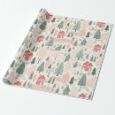 Search for blush pink christmas wrapping paper Whimsical