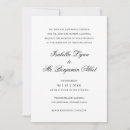 Search for black tie formal wedding invitations Classy