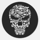 Search for tribal skull stickers Skeleton