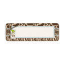Search for boy monkey return address labels Safari
