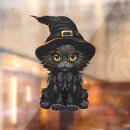 Search for halloween window decals Witch