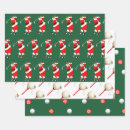 Search for christmas golf wrapping paper Green