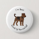 Search for airedale terrier round badges Pet