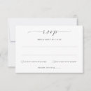 Search for back rsvp cards Elegant
