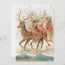 Search for vintage reindeer christmas cards Xmas