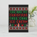 Search for ice cream christmas cards Santa claus