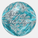 Search for frosty blue stickers Snowflakes