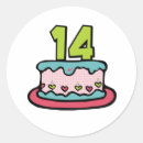 Search for 14 years stickers Party