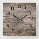 Search for wooden board clocks Brown
