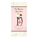 Search for monogrammed rack cards Desserts