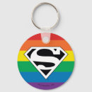 Search for superman logo key rings Rainbow
