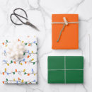 Search for jingle bells wrapping paper Red and green