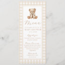Search for baby shower menus We can bearly wait
