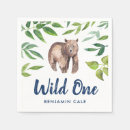 Search for wild one napkins Watercolor