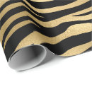 Search for jungle animal wrapping paper Gold