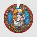 Search for english bulldog christmas tree decorations Dogs