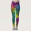 Search for paint splatter leggings Rainbow