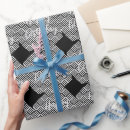 Search for friend wrapping paper Black