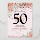 Search for classy 50th birthday invitations Fifty
