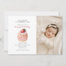 Search for berry sweet birthday invitations Turning one