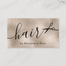 Search for salon logo business cards Rose gold