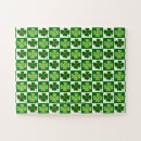 Search for four leaf clover puzzles Saint patricks day