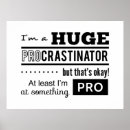 Search for procrastination posters Lazy