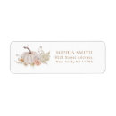 Search for pumpkins return address labels Elegant