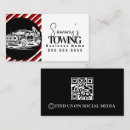Search for trucking company business cards Towing