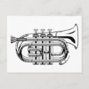 Search for instrument postcards Black and white
