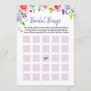 Search for bingo bridal shower invitations Purple