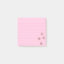 Search for dog paw post it notes Pawprints